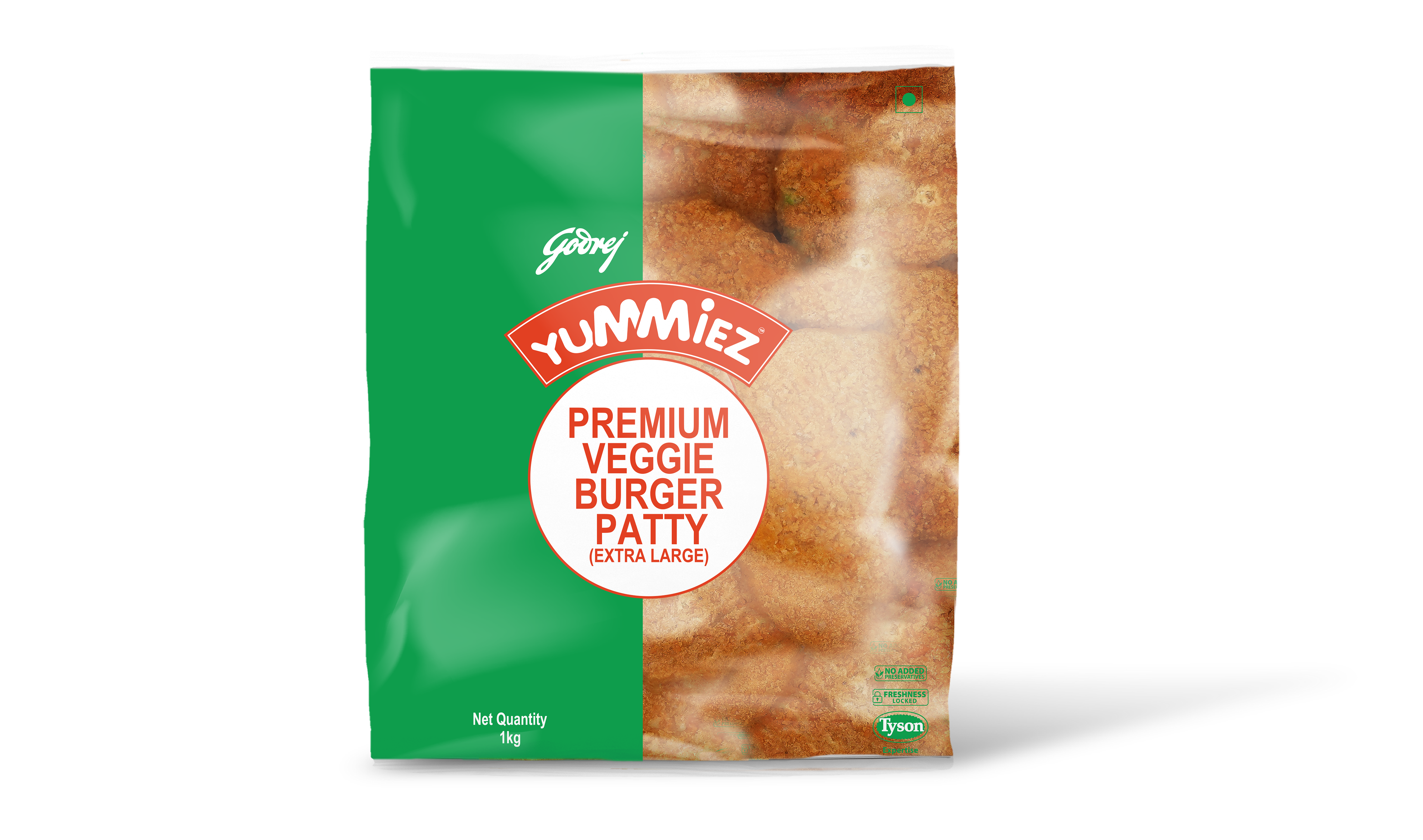 Premium veggie burger patty